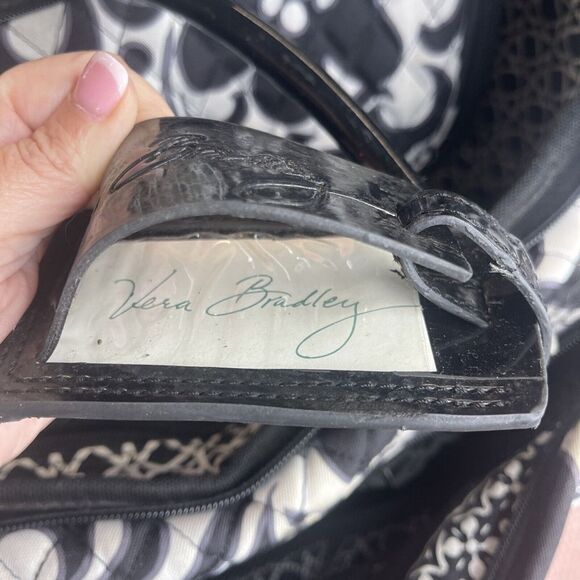 Vera Bradley‎ Rolling Suitcase/Luggage Black Carry-on Quilted - Picture 5 of 10